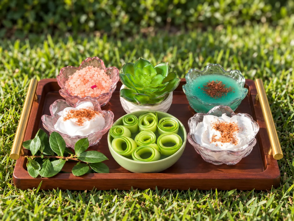 Cucumber Pedicure pedicure tray